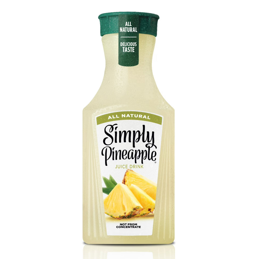 Simply Pineapple Juice Bottle, 52 fl oz