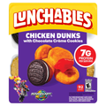 Lunchables Chicken Dunks with Chocolate Creme Cookies 4 oz Pack