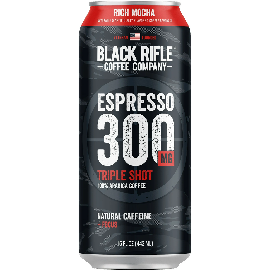 Black Rifle Coffee Company Iced Espresso Triple Shot Rich Mocha 15 oz