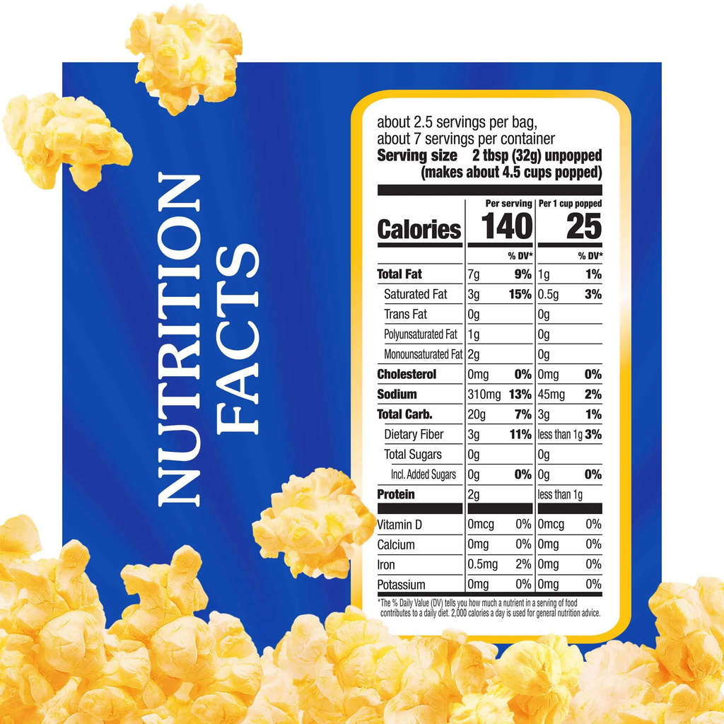 Act II Butter Lovers Microwave Popcorn 2.75 oz  3-Count Bags