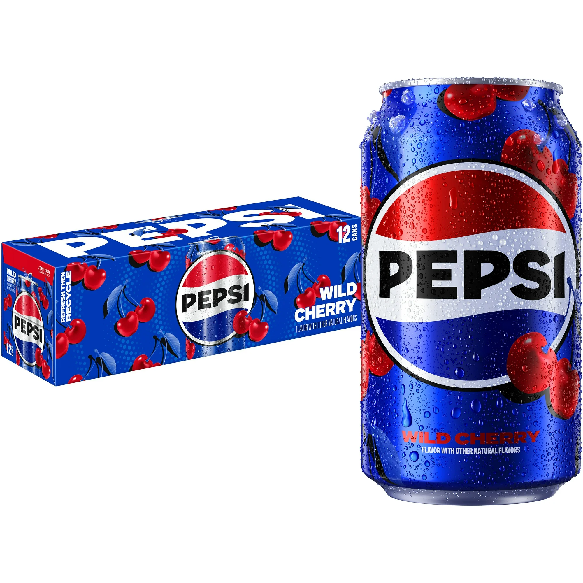 Pepsi Cherry 12 fl oz 12 Pack Cans
