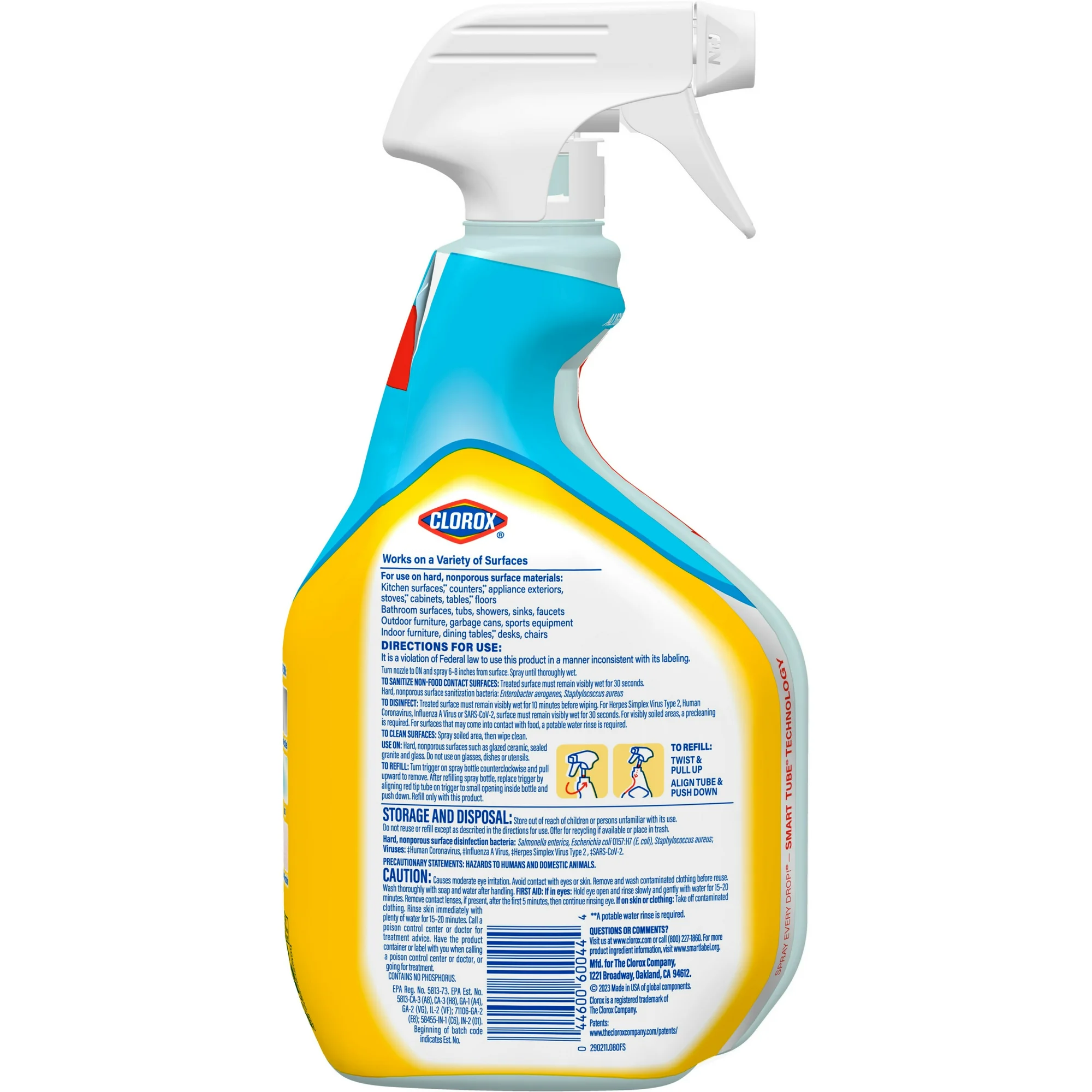 Clorox Disinfecting Bleach-Free All Purpose Cleaner Crisp Lemon 32 fl oz