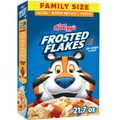Kellogg's Frosted Flakes Breakfast Cereal Fat Free Family Size 21.7 oz