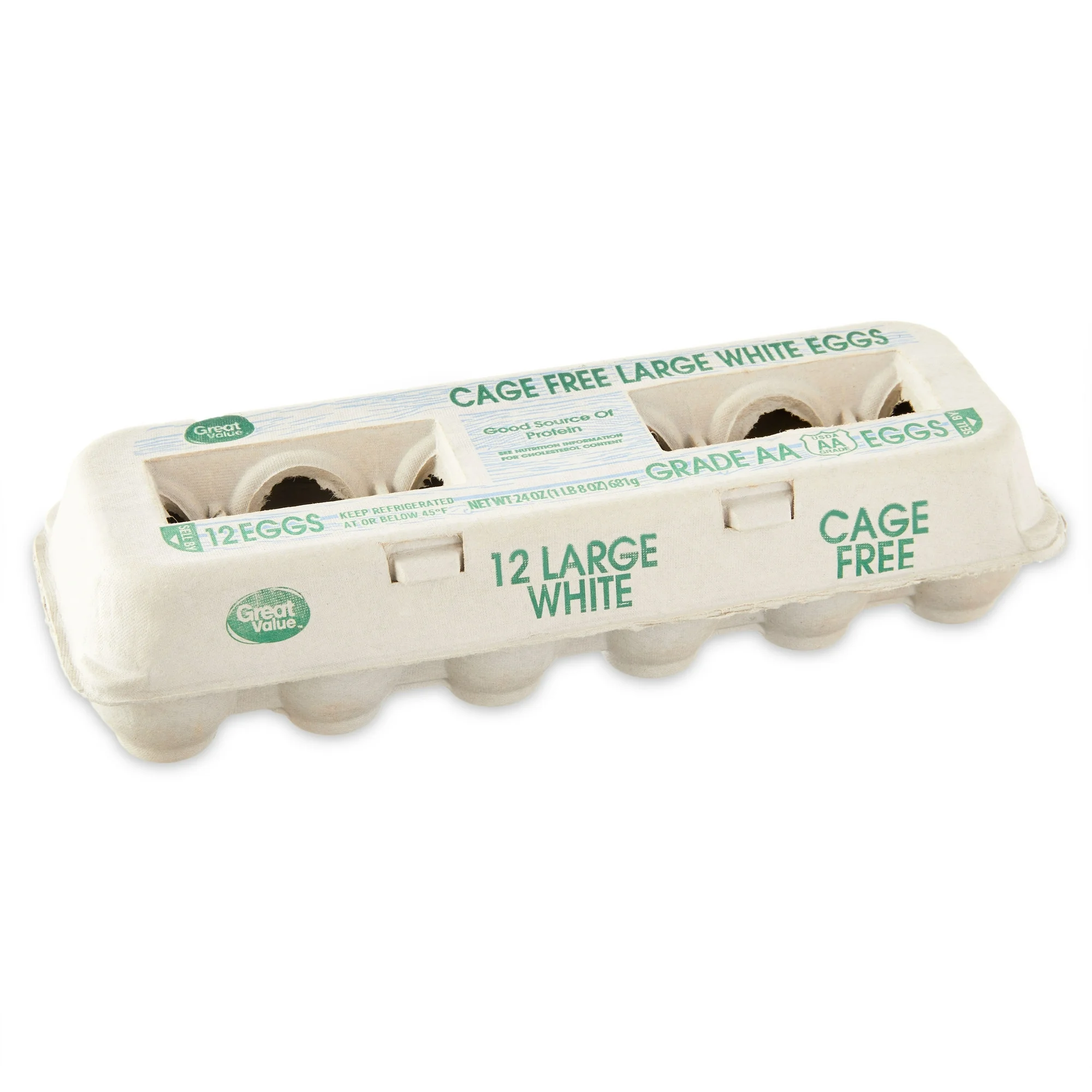 Cage-Free Large White Eggs, 12 Count