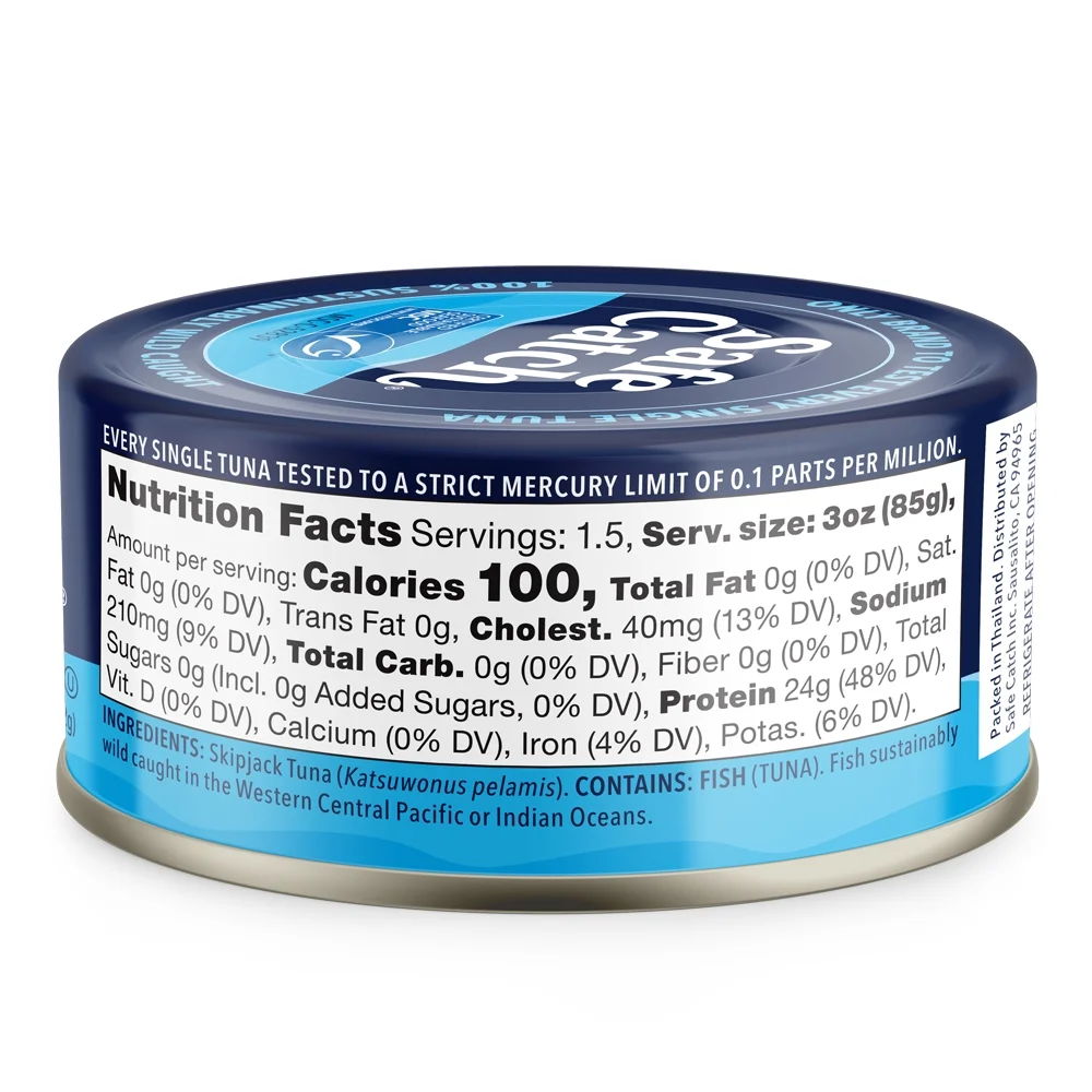 Safe Catch Wild Elite Pure Tuna 5 oz Can