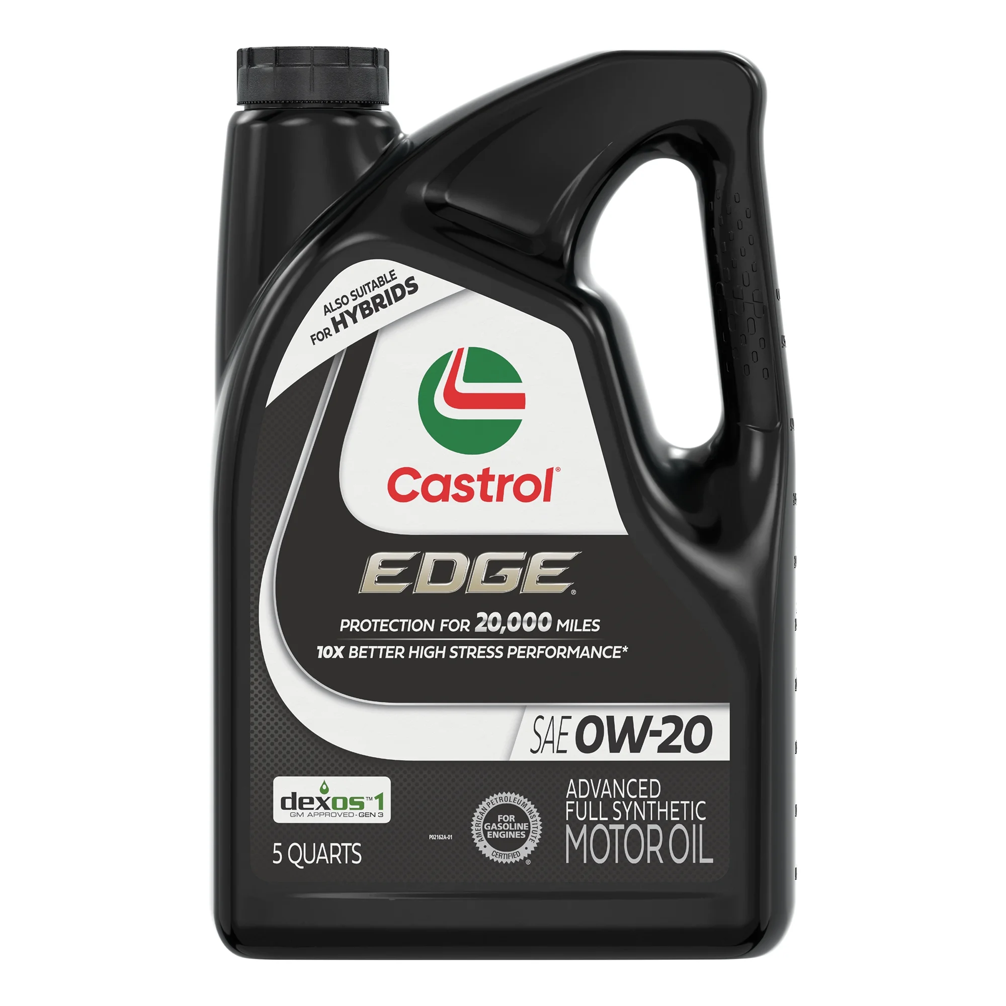 Castrol EDGE 0W-20 Advanced Full Synthetic Motor Oil 5 Quarts
