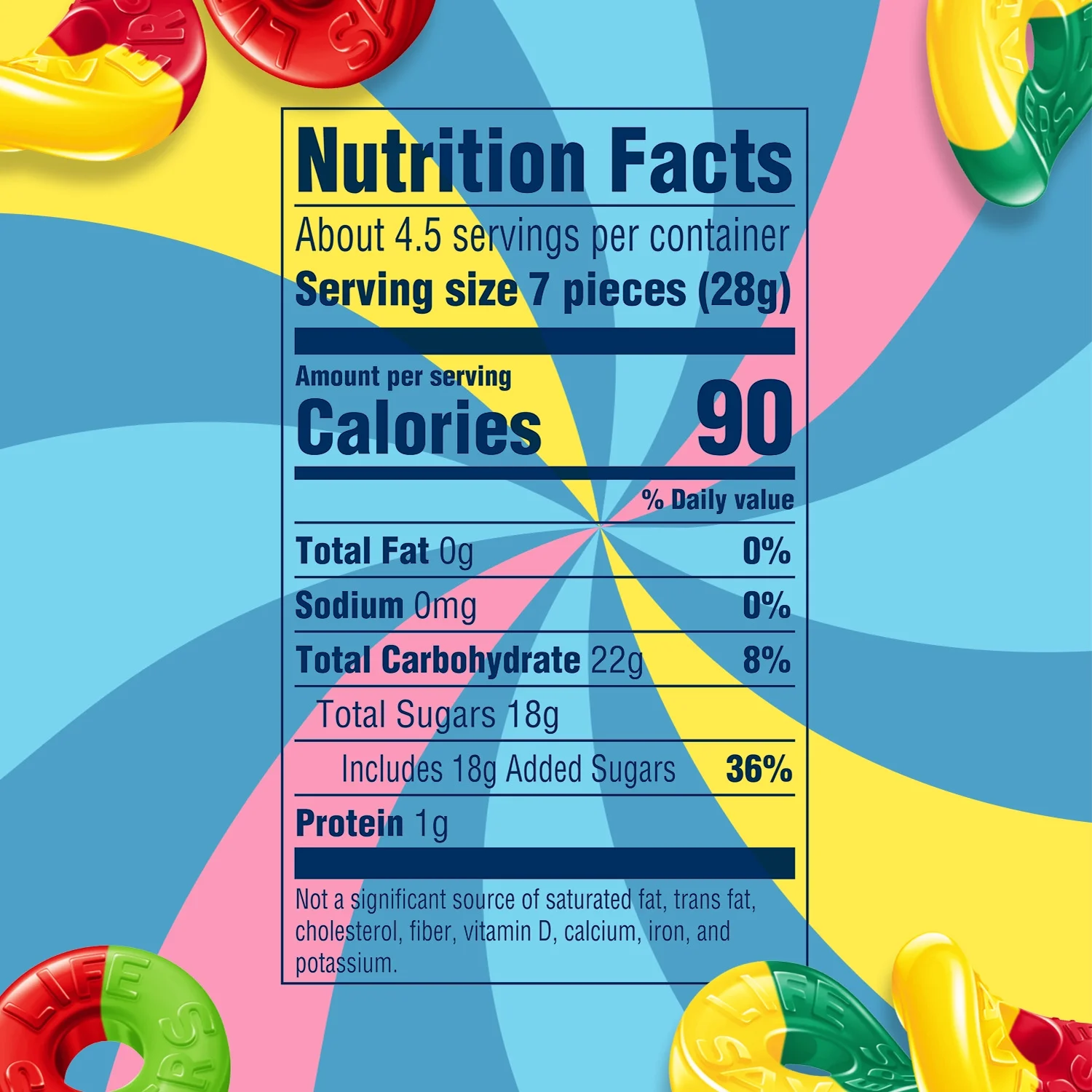 Life Savers Gummies Collisions Gummy Candy Fruit Mix  4.6 oz Bag