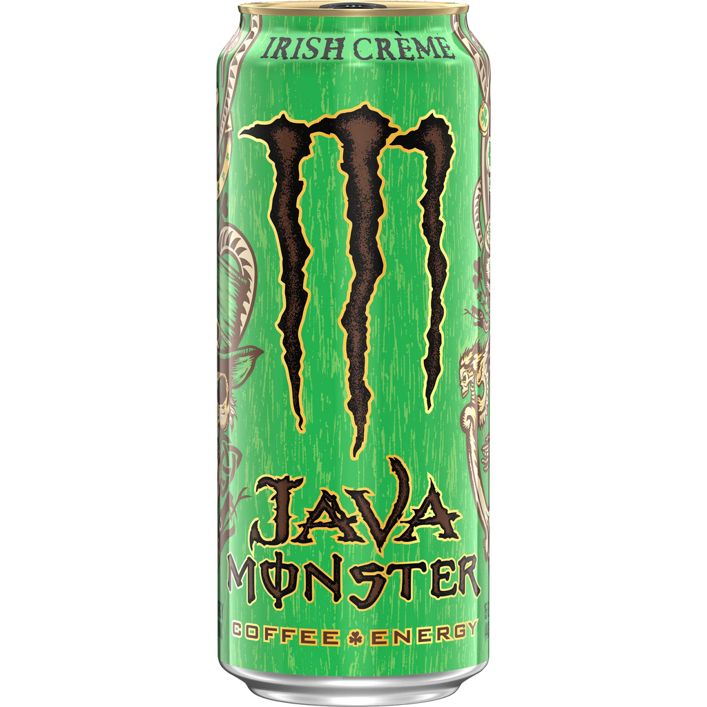 Monster Energy Java Irish Blend Energy Coffee Drink 15 oz