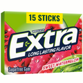Extra Sweet Watermelon Sugar Free Chewing Gum 15 Sticks