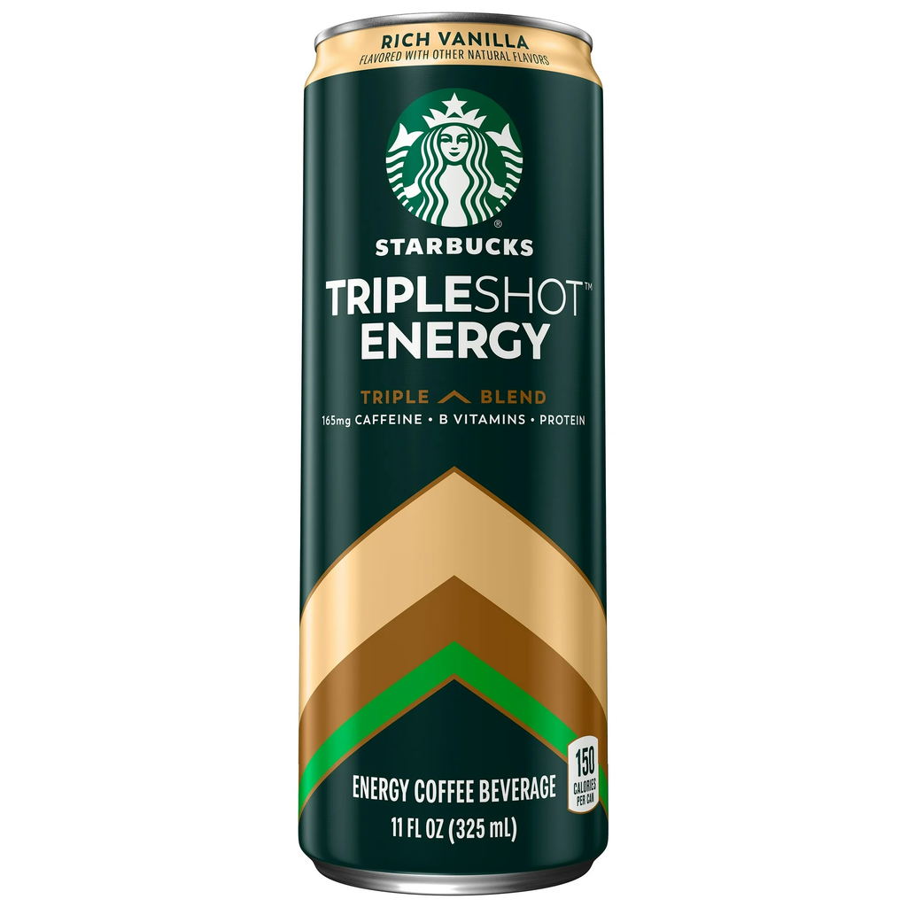 Starbucks Tripleshot Energy Coffee Beverage Rich Vanilla 11 oz