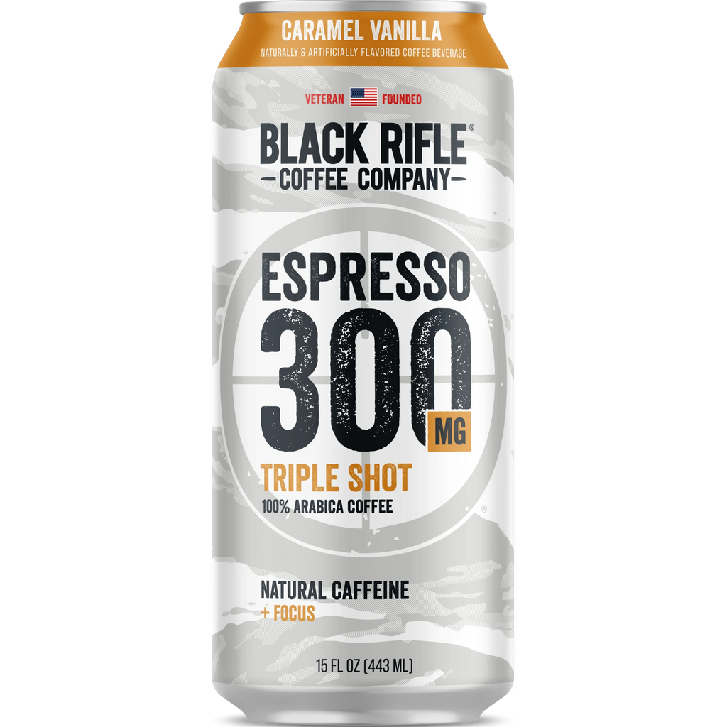 Black Rifle Coffee Espresso Triple Shot Caramel Vanilla 15 oz
