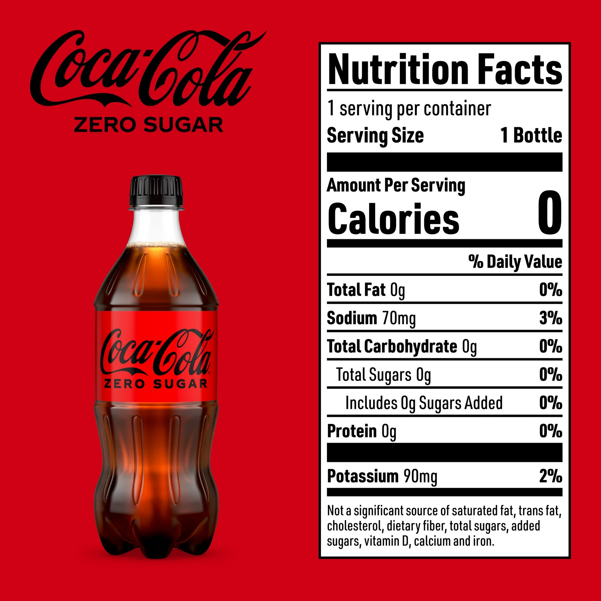 Coke Zero Sugar 20 oz
