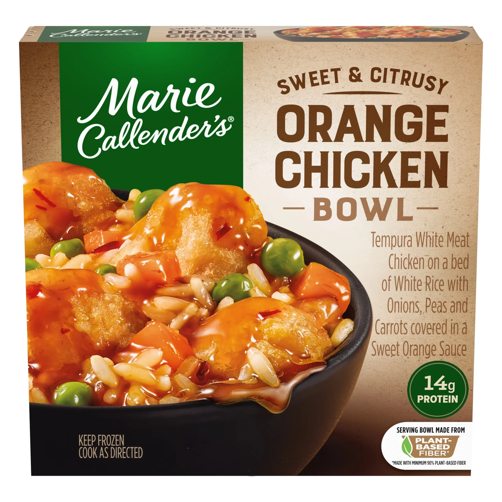 Marie Callender's Sweet & Citrusy Orange Chicken Bowl Frozen Meal 11 oz (frozen)