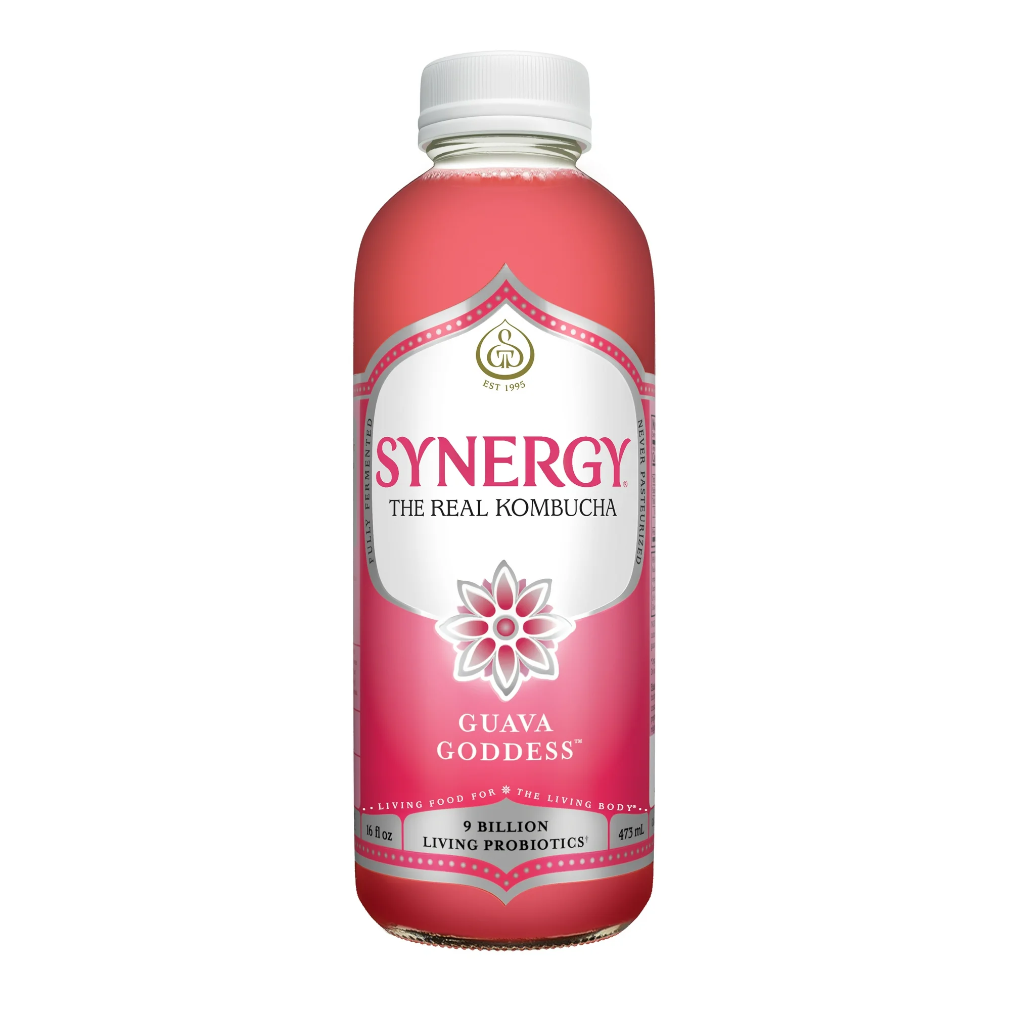 Synergy The Real Kombucha Guava Goddess 16 fl oz
