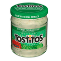 Tostitos Creamy Spinach Dip 15 oz Jar Ready-to-Serve