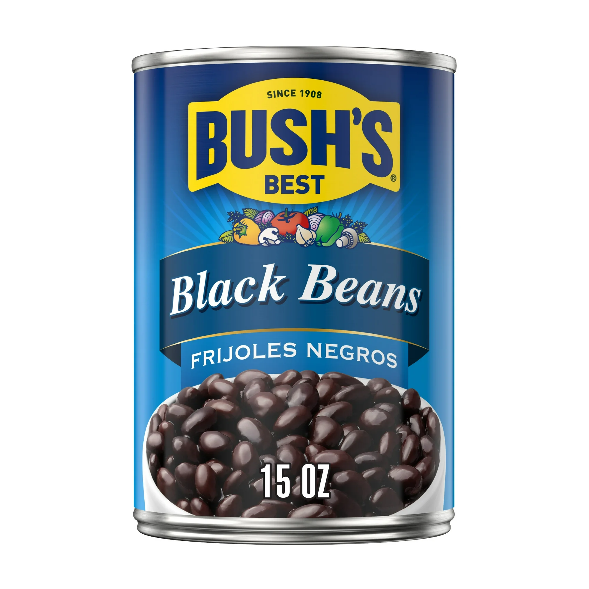 Bush's Black Beans Canned Beans 15 oz