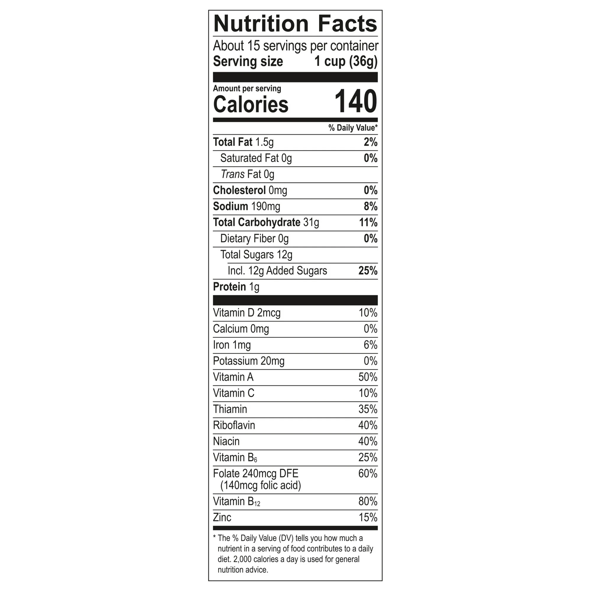 Post Fruity PEBBLES Breakfast Cereal Gluten Free Family Size Box 19.5 oz