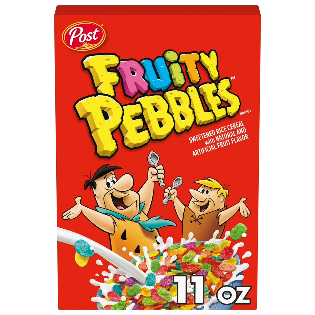 Post Fruity PEBBLES Breakfast Cereal Gluten-Free 11 oz