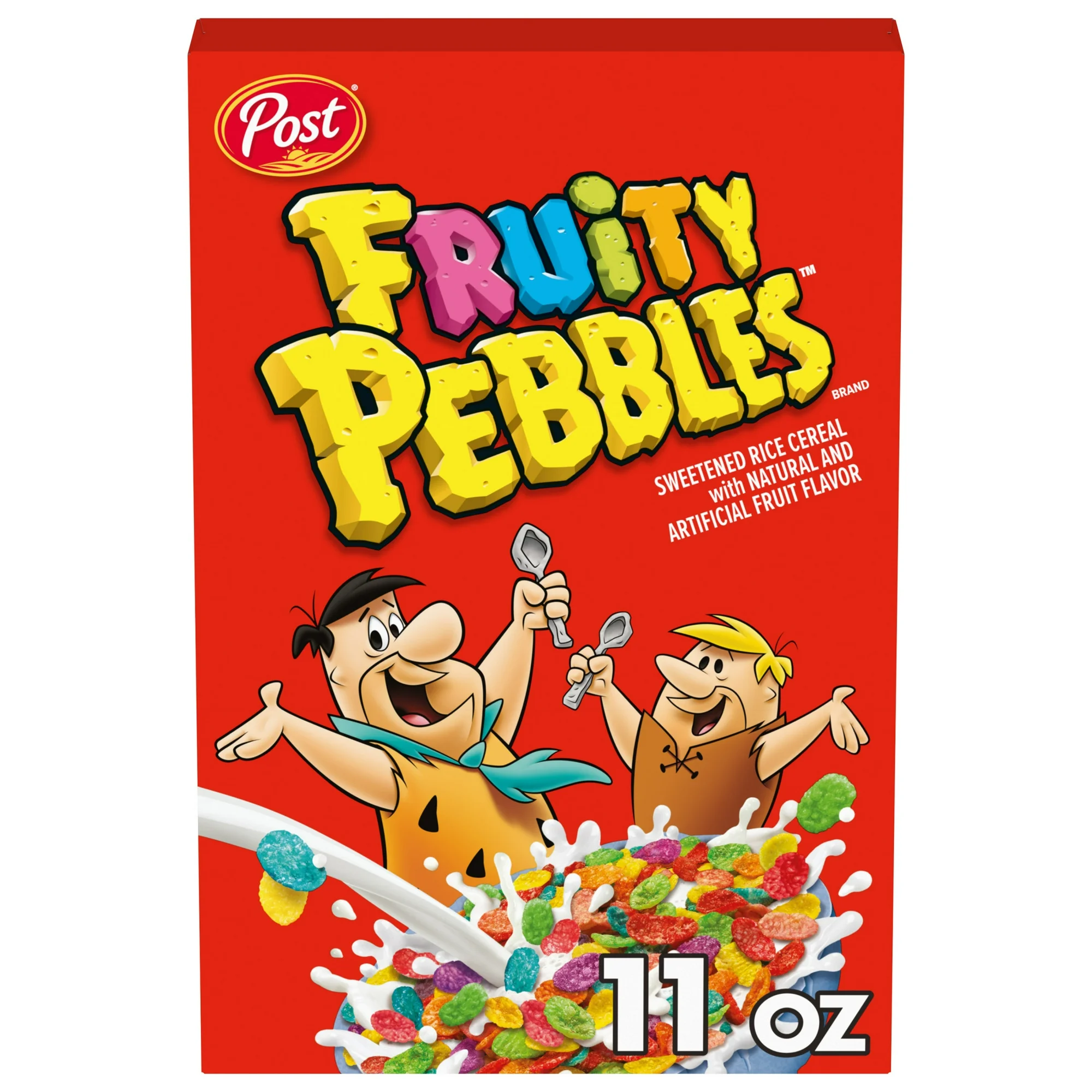 Post Fruity PEBBLES Breakfast Cereal Gluten-Free 11 oz