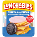 Lunchables Turkey & American with Chocolate Creme Cookies 3.2 oz Pack