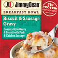 Jimmy Dean Biscuit & Sausage Gravy Breakfast Bowl 9 oz (Frozen)