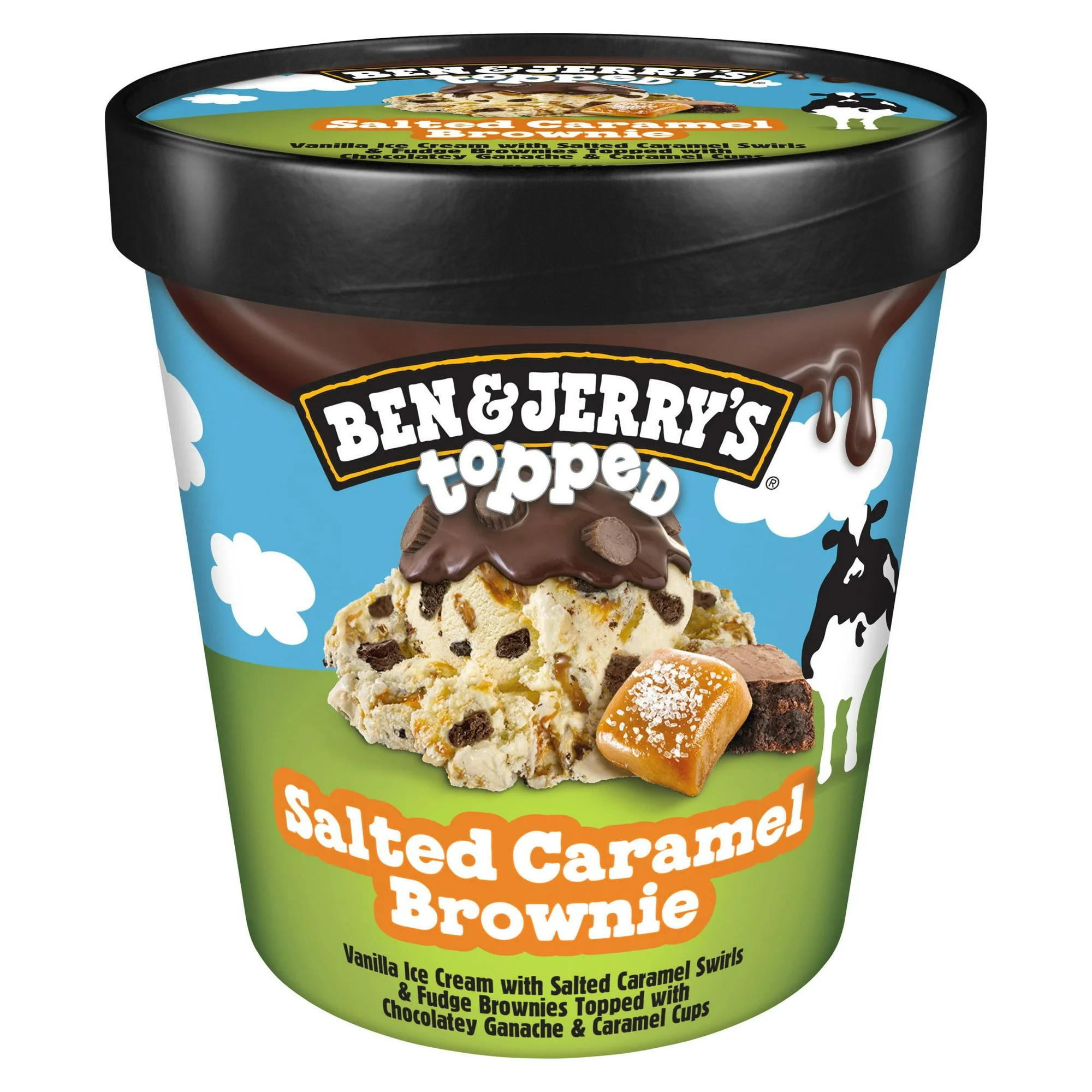 Ben & Jerry's  Caramel Brownie Ice Cream 1 Pint