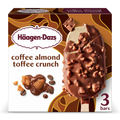 Haagen Dazs Coffee Almond Toffee Crunch Ice Cream Snack Bars Gluten Free 3 Count