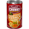 Campbell's Chunky Classic Chicken Noodle Soup 18.6 oz Can