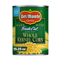 Del Monte Fresh Cut Golden Sweet Whole Kernel Corn Canned Vegetables 15.25 oz Can