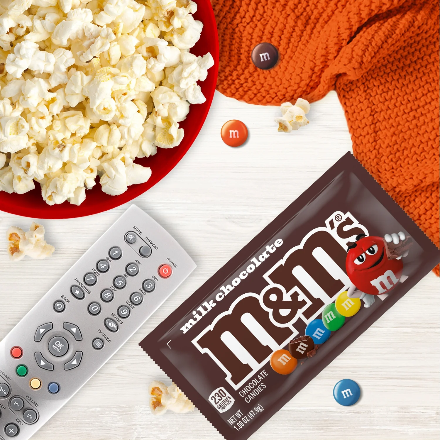 M&M's Milk Chocolate Candy Full Size - 1.69 oz Bag