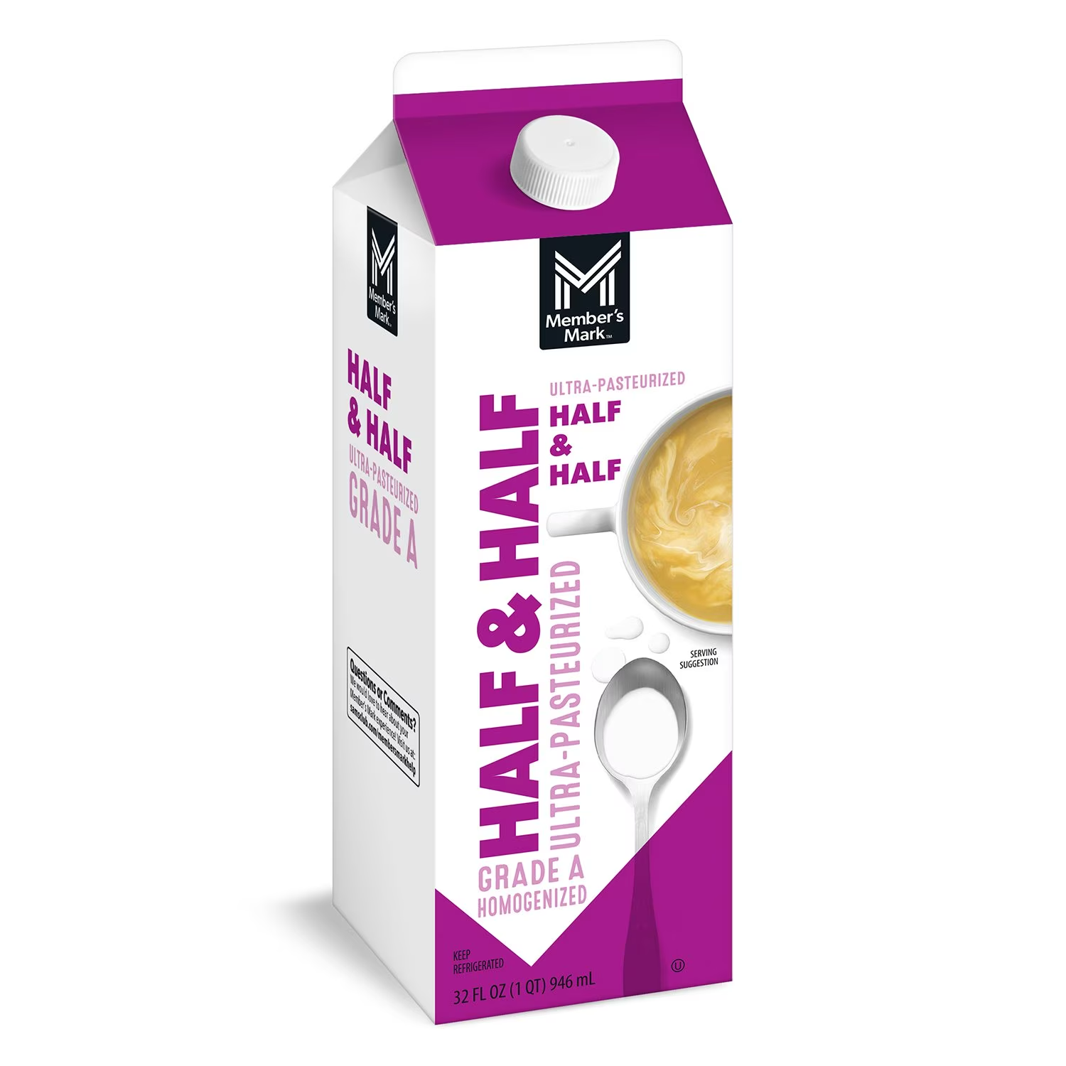 Member's Mark Half and Half 32 fl. oz.