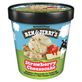 Ben & Jerry's Strawberry Cheesecake Strawberry Ice Cream Pint 16 fl oz