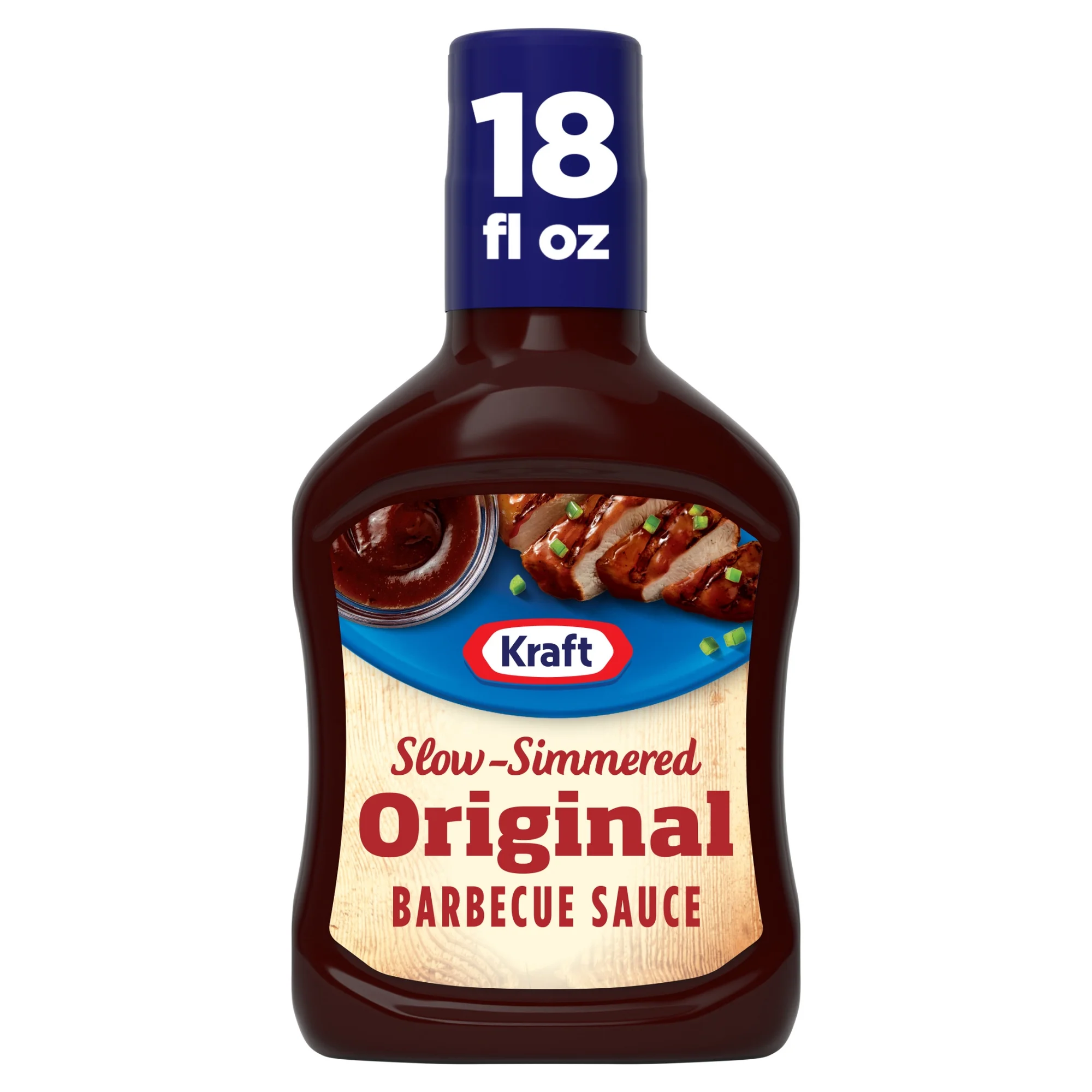 Kraft Original Slow-Simmered Barbecue BBQ Sauce 18 oz Bottle