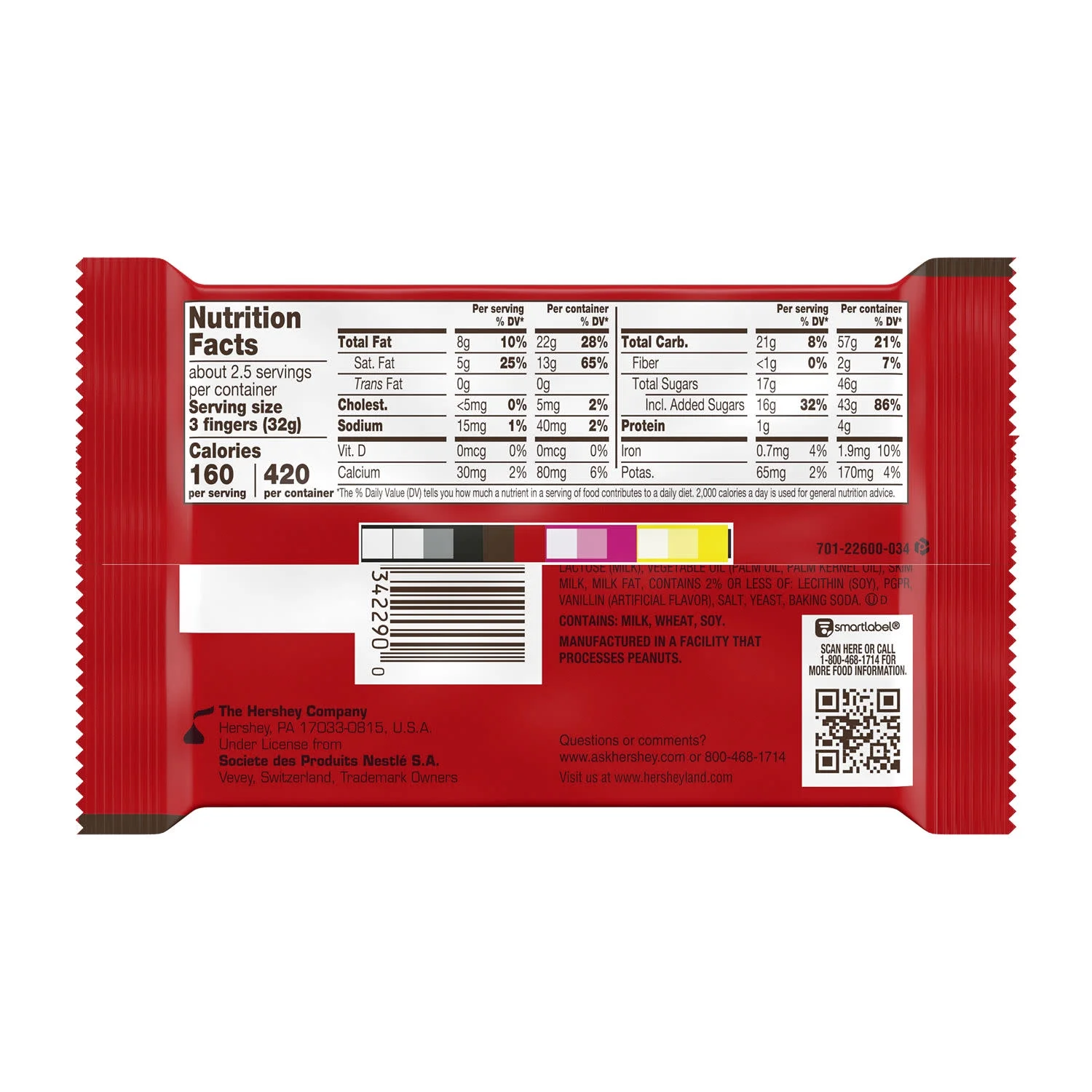 Kit Kat Milk Chocolate Wafer King Size Candy Bar 3 oz