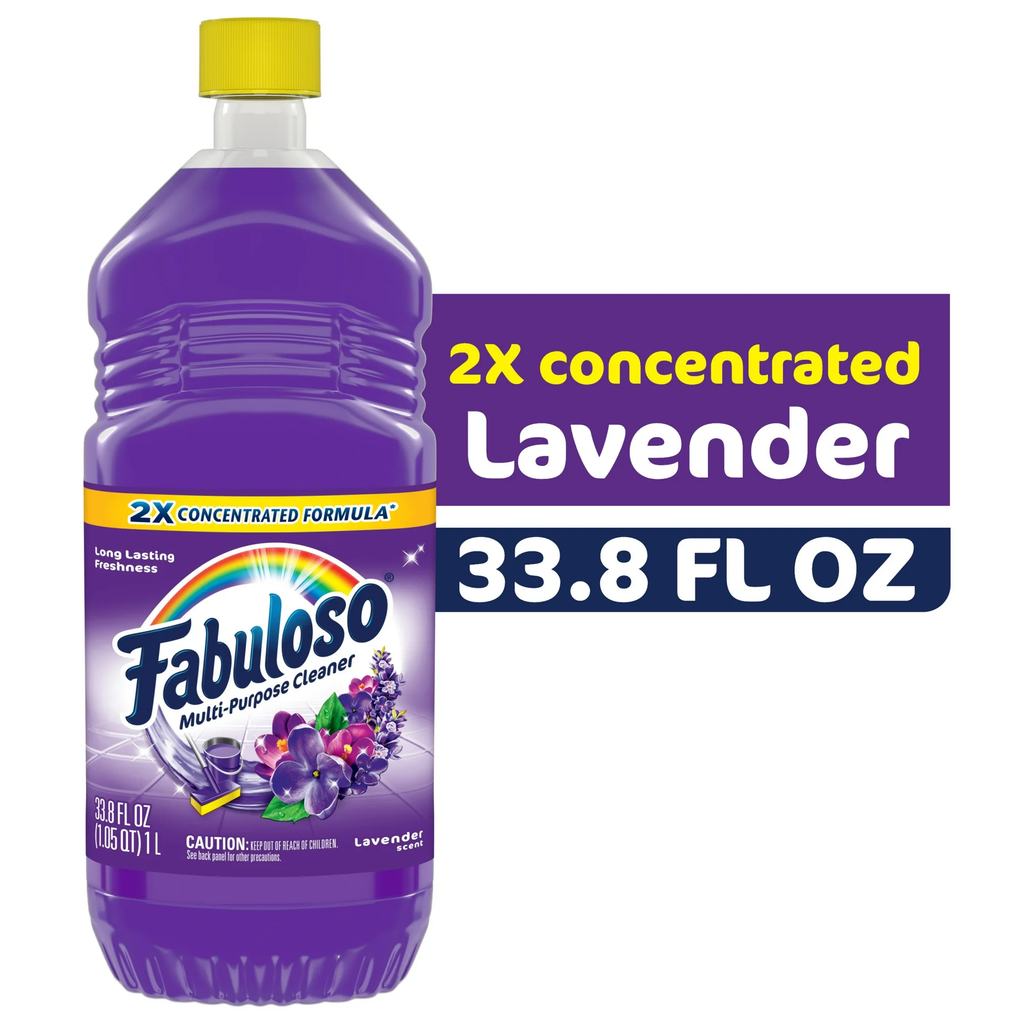 Fabuloso Multi Surface All Purpose Floor Cleaner Lavender Scent 33.8 fl oz
