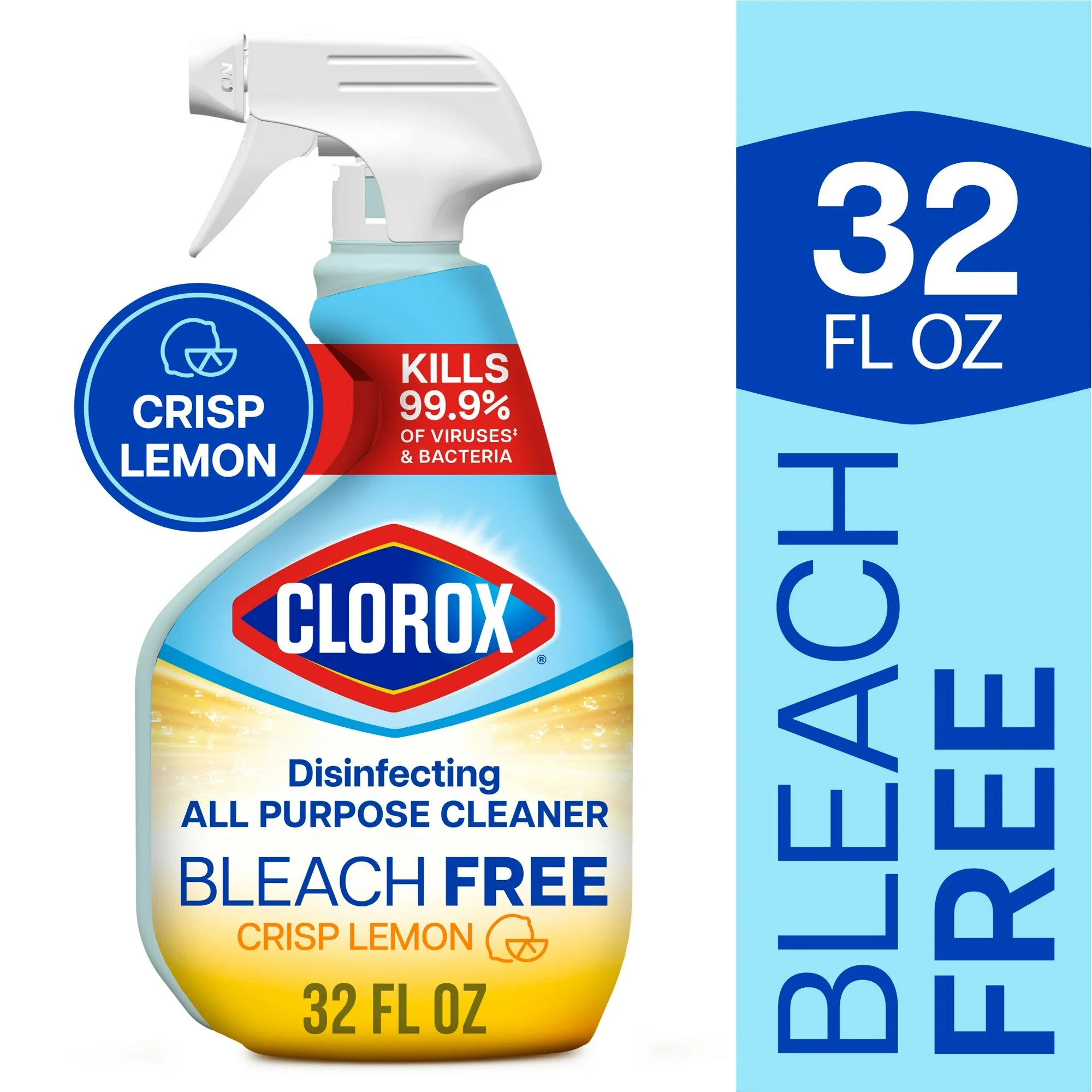 Clorox Disinfecting Bleach-Free All Purpose Cleaner Crisp Lemon 32 fl oz