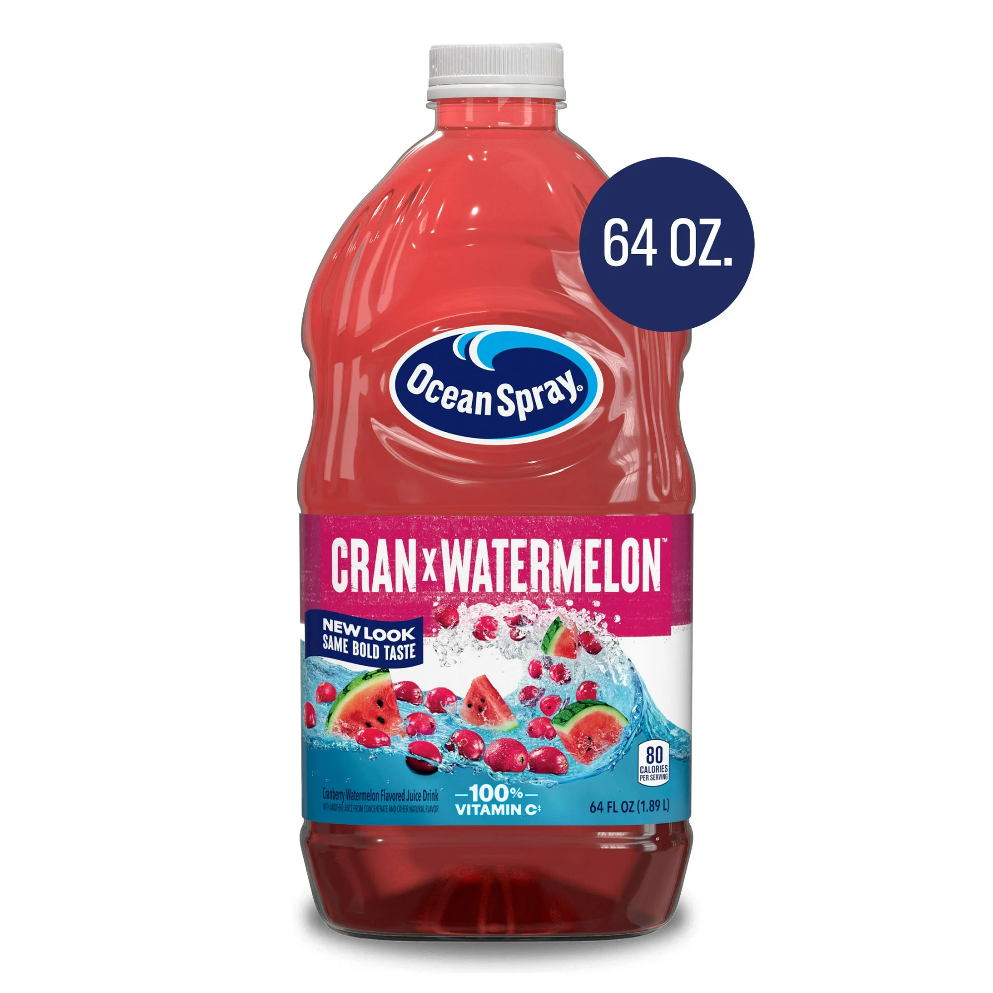 Ocean Spray Cran Watermelon Cranberry Watermelon Juice Drink 64 oz