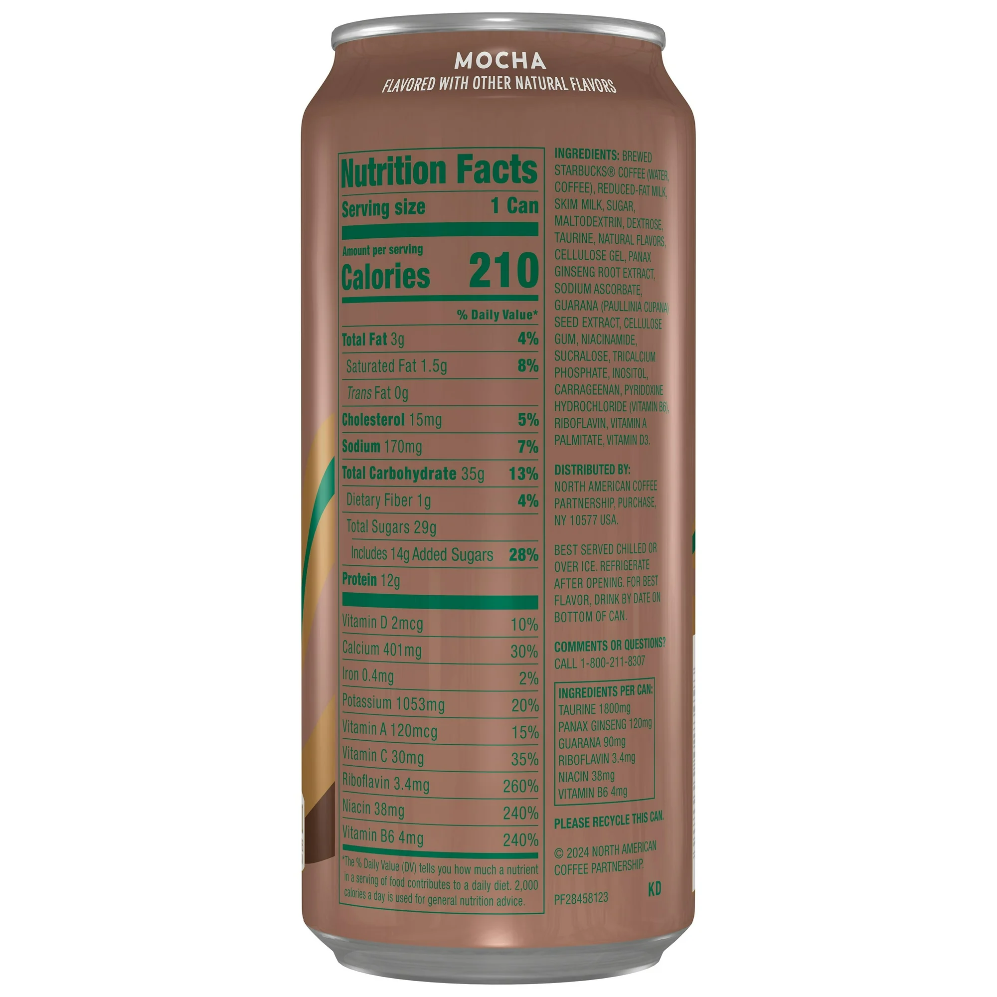 Starbucks Doubleshot Energy Mocha Coffee Energy Drink 15 oz