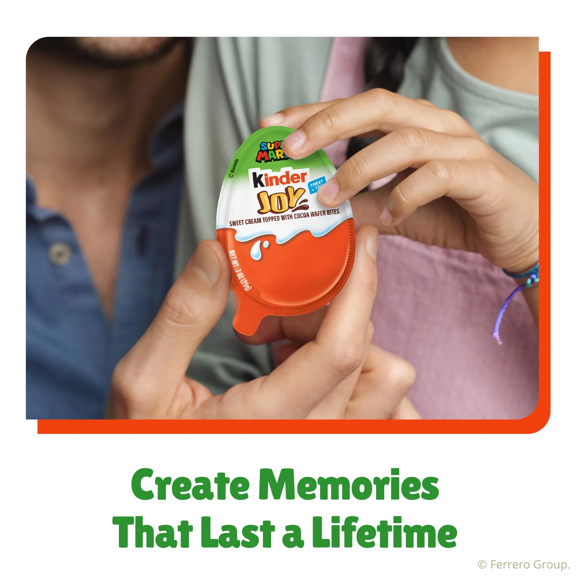 Kinder Joy Egg Sweet Cream with Crispy Wafer Bites