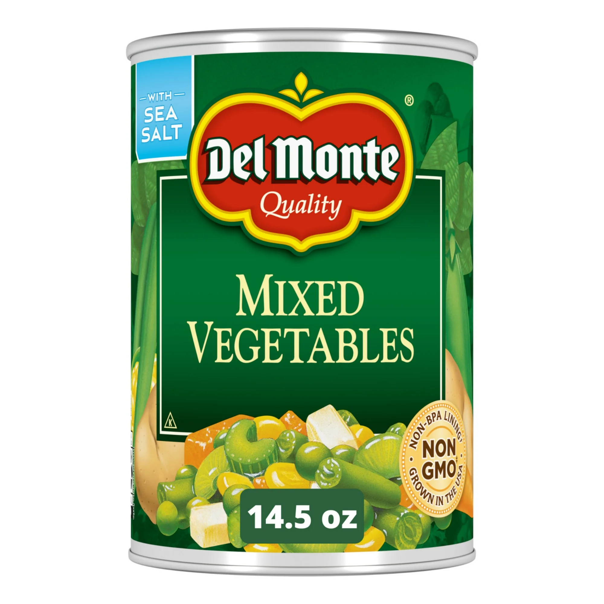 Del Monte Mixed Vegetables 14.5 oz Can