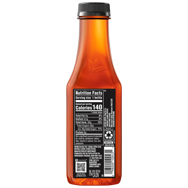 Pure Leaf Real Brewed Tea Blackberry 18 0z