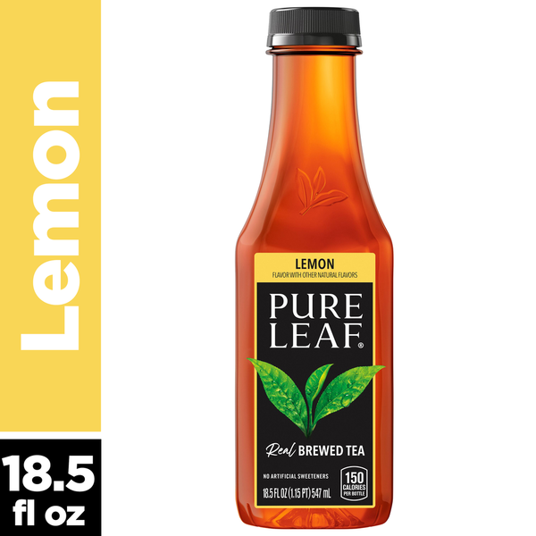Pure Leaf Iced Tea, Lemon 18 Oz